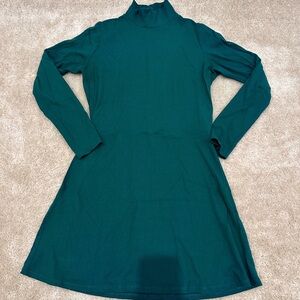 Reformation turtleneck dress. Green. Size XL/12.